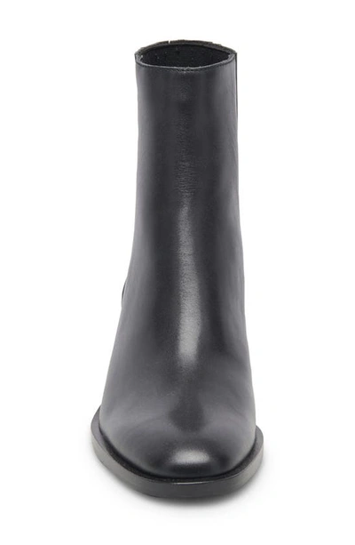 Shop Dolce Vita Linny H2o Bootie In Black Leather H2o