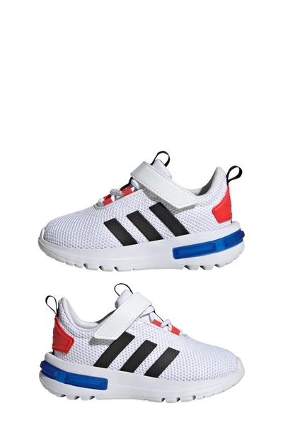 Shop Adidas Originals Kids' Tr'23 Running Sneaker In White/ Black/ Bright Red