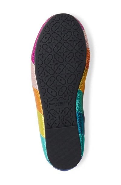 Kurt Geiger Girls' Mini Eagle Ballerina Flats - Toddler, Little Kid, Big Kid In Pink Multi