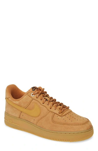 Shop Nike Air Force 1 '07 Wb Sneaker In Light Brown/black