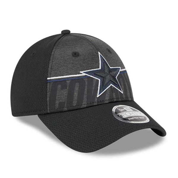 Black Dallas Cowboys 2023 Nfl Training Camp Team Colorway 9forty Adjustable  Hat