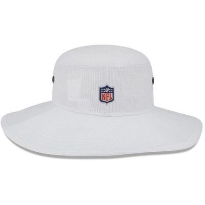 Shop New Era White New York Jets 2023 Nfl Training Camp Panama Bucket Hat