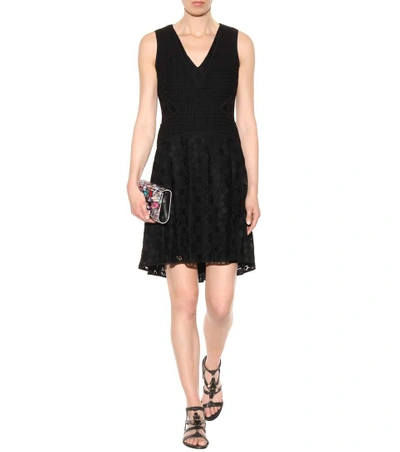Shop Diane Von Furstenberg Fiorenza Lace Dress In Black