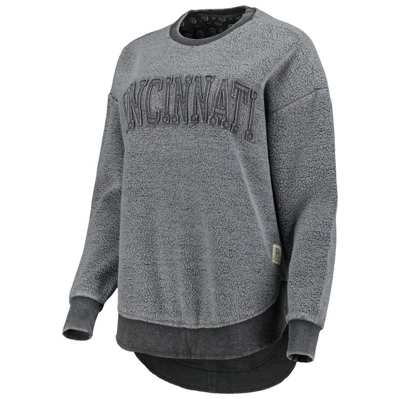 Shop Pressbox Black Cincinnati Bearcats Ponchoville Pullover Sweatshirt