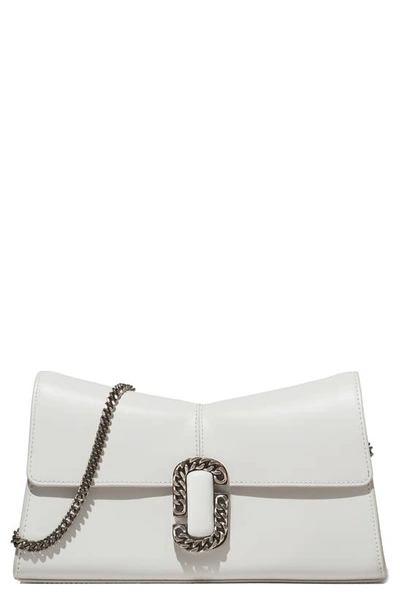 Shop Marc Jacobs The St. Marc Convertible Clutch In White