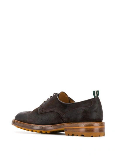 Shop Green George Lace Up Derby Shoes