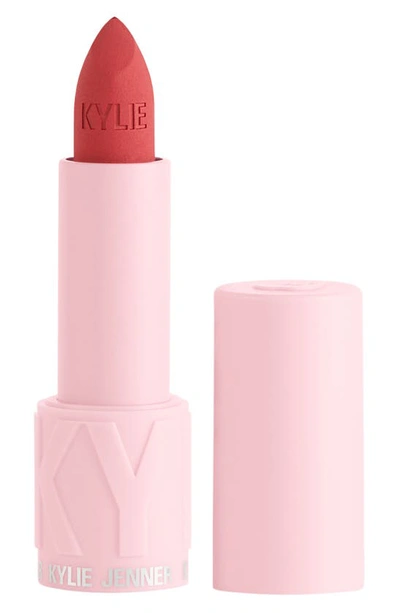 Shop Kylie Skin Matte Lipstick In Blushing Babe