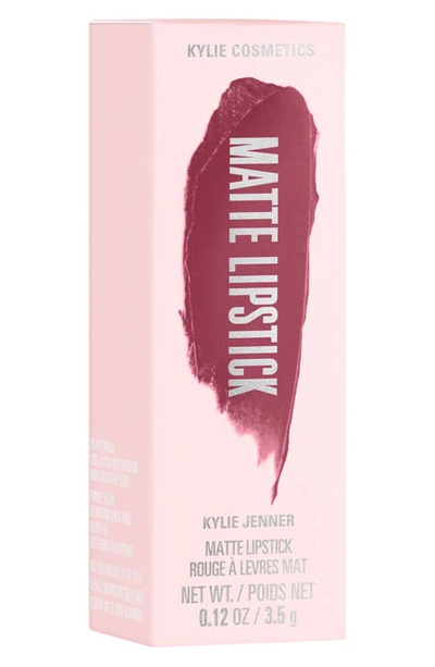 Shop Kylie Skin Matte Lipstick In Work Mode
