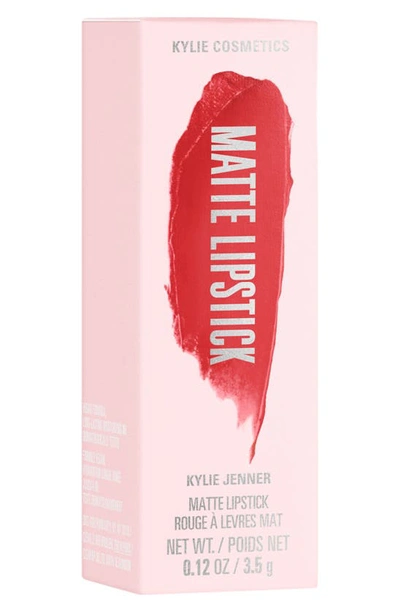 Shop Kylie Skin Matte Lipstick In Blushing Babe