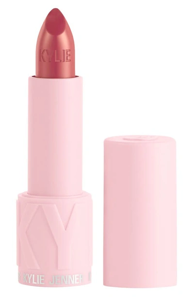 Shop Kylie Skin Crème Lipstick In 116 Cooler In Erson