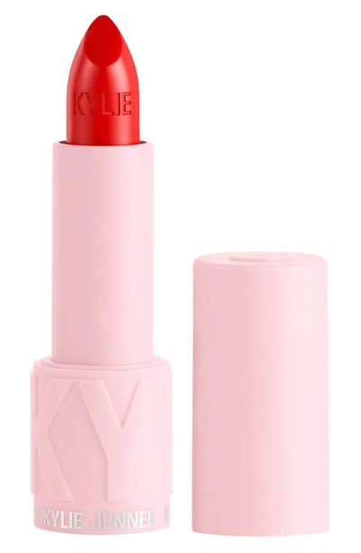 Shop Kylie Skin Crème Lipstick In 414 Power Move