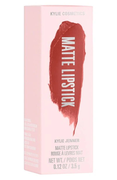 Shop Kylie Skin Matte Lipstick In Rendezvous