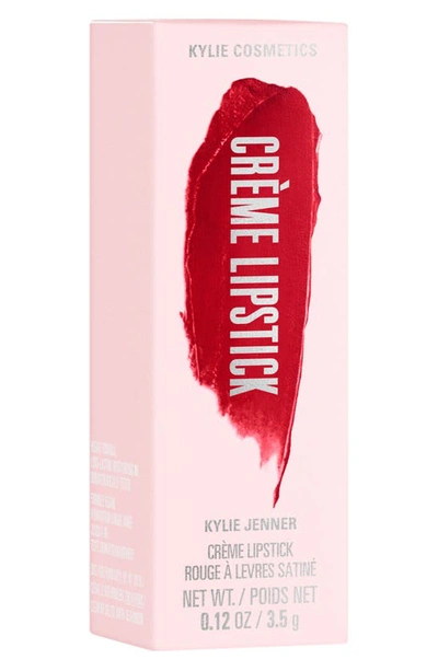 Shop Kylie Skin Crème Lipstick In 413 The Girl In Red