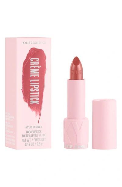 Shop Kylie Skin Crème Lipstick In 510 Talk Is Cheap