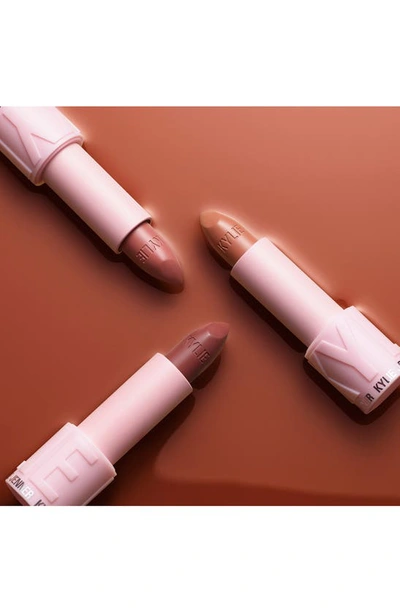 Shop Kylie Skin Crème Lipstick In 510 Talk Is Cheap