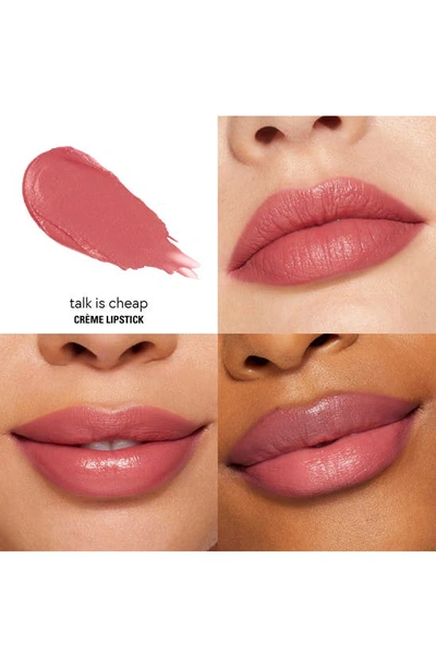 Shop Kylie Skin Crème Lipstick In 510 Talk Is Cheap