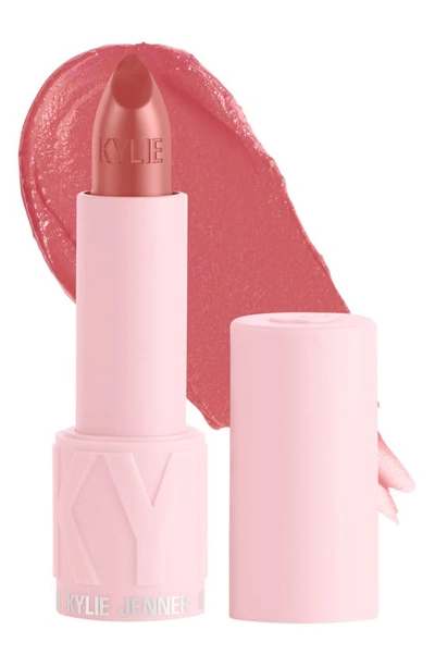 Shop Kylie Skin Crème Lipstick In 510 Talk Is Cheap