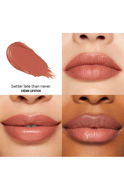 Shop Kylie Skin Crème Lipstick In 332 Better Late Than Never