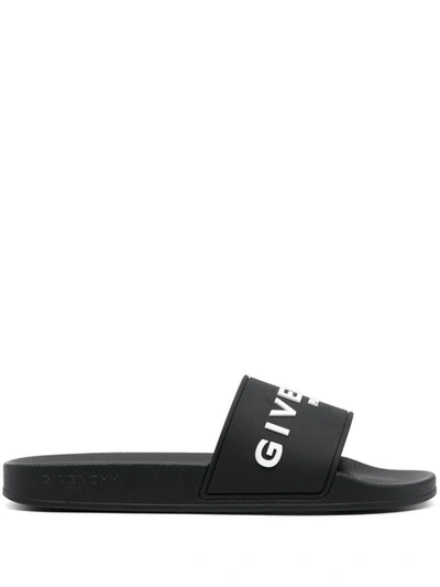 Shop Givenchy Sandals In Black