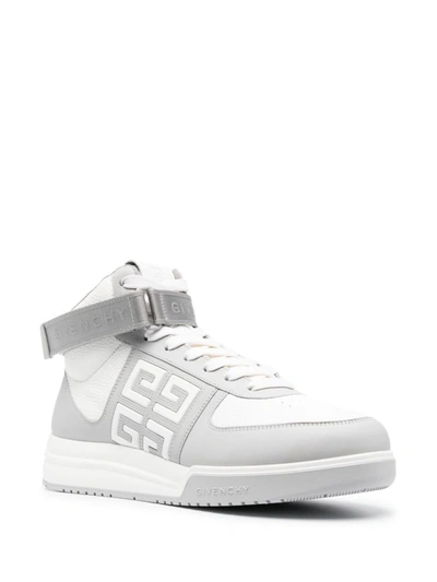 Shop Givenchy Sneakers In Grey/white