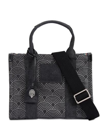 Shop Kurt Geiger Southbank Mini Tote Bag In Black