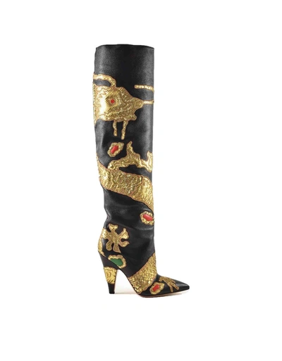 Shop Valentino Womens Black Boots