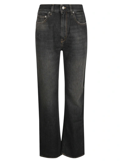 Shop Golden Goose Journey Friday Straight Jeans In Nero
