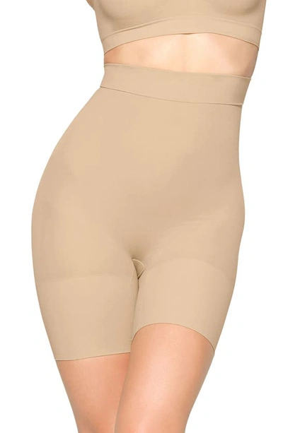 Shop Skims Everyday Sculpt Shorts In Clay