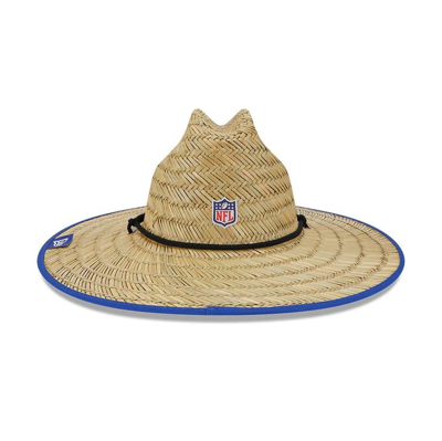 New Era Natural Buffalo Bills Nfl Training Camp Official Straw Lifeguard Hat  In Neutral
