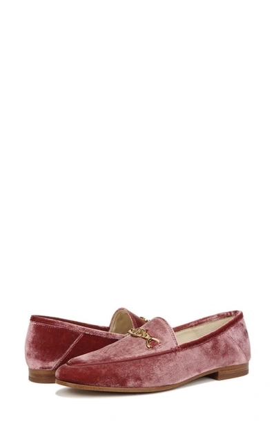 Shop Sam Edelman Loraine Bit Loafer In Raspberry Mauve