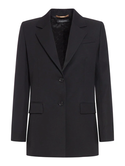Shop Versace Informal Jacket In Black