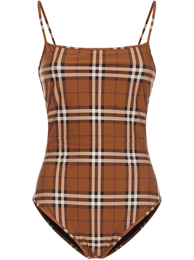 Burberry Swimsuit In Brown | ModeSens