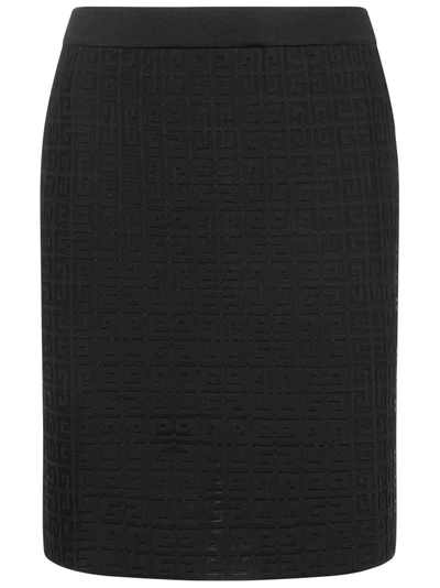 Shop Givenchy Skirt In Black