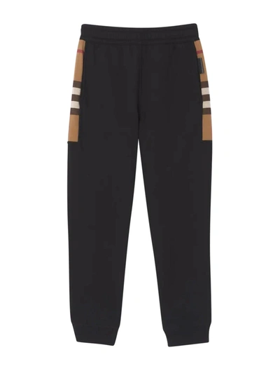 Shop Burberry Stephan:131471 M Trousers In Black