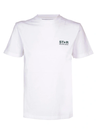 Shop Golden Goose Star/ Ws Regular T-shirt /logo/ Big Star Back In 11257