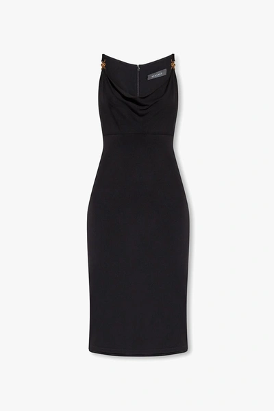 Shop Versace Slip Dress In Default Title