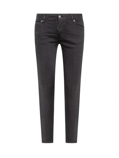 Shop Dsquared2 Logo Patch Skinny Jeans In Default Title