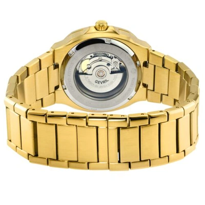 Pre-owned Gv2 By Gevril Men's 18402b Potente Moon Phase Swiss Automatic Sellita Ipyg Watch