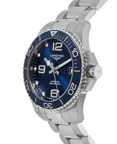 Pre-owned Longines Hydroconquest Automatic 39mm Blue Dial Men's Watch L3.780.4.96.6