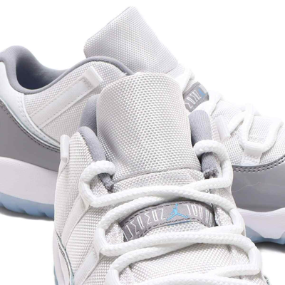 Pre-owned Jordan Nike Air  11 Retro Low Cement Grey Top Basketball Shoes Sneakers Men Size In Gray