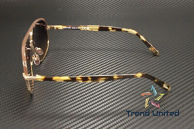 Pre-owned Tom Ford Ft1019 28f Metal Shiny Rose Gold Gradient Brown 59 Mm Men's Sunglasses