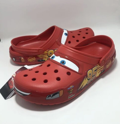 Crocs Classic Clog Cars Lightning Mcqueen Limited Edition- Rare! Size M7/W9