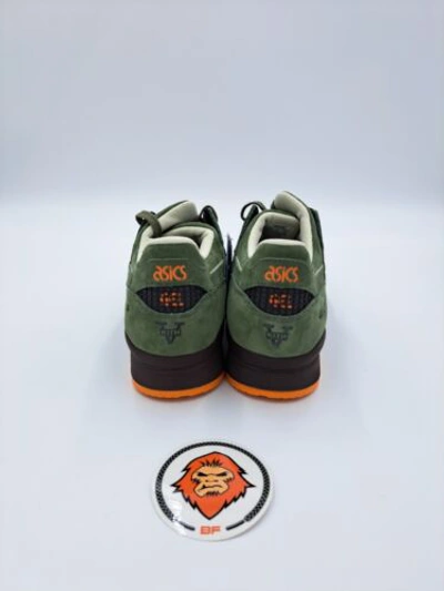 Pre-owned Asics Gel Lyte 3 X Kith Ronnie Fieg Militia Sz 13