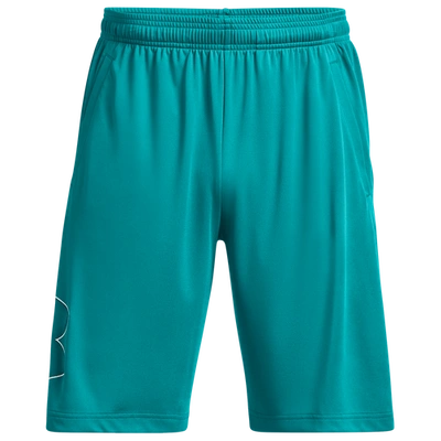 Shop Under Armour Mens  Tech Graphic Shorts In Coastal