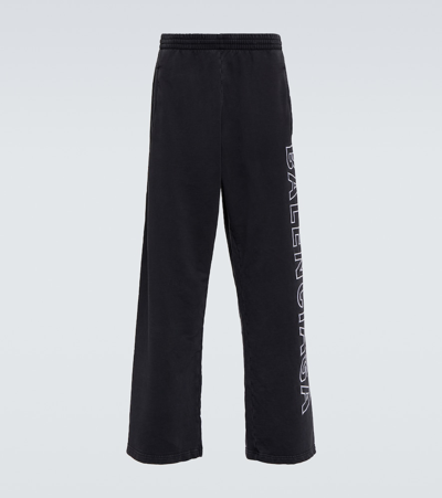 Balenciaga Baggy Sweatpants In Black ModeSens