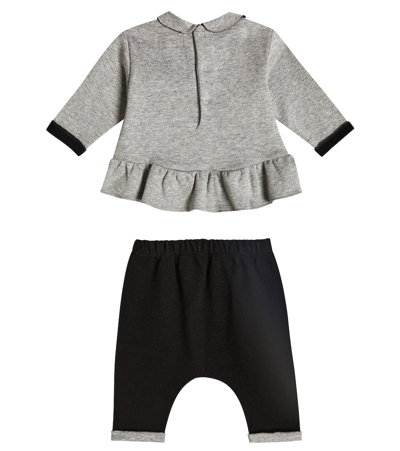 Il Gufo Baby Set Aus Top Und Leggings In Multicoloured