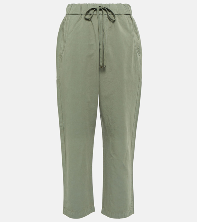 Shop Citizens Of Humanity Pony Mid-rise Straight Pants In Green