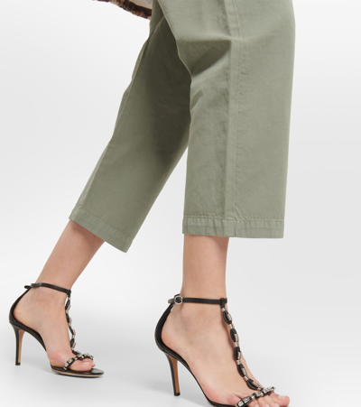 Shop Citizens Of Humanity Pony Mid-rise Straight Pants In Green