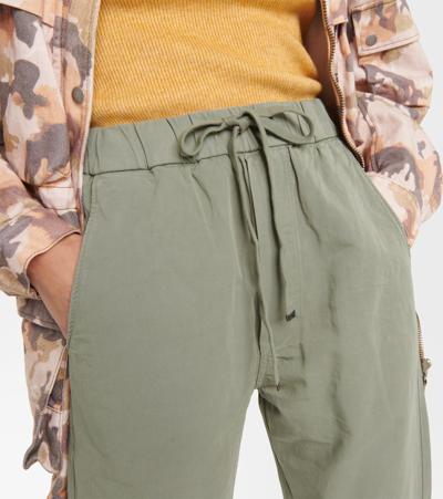 Shop Citizens Of Humanity Pony Mid-rise Straight Pants In Green