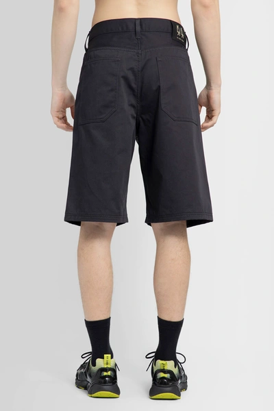 Shop 44 Label Group Man Black Shorts